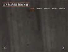 Tablet Screenshot of girimarine.com